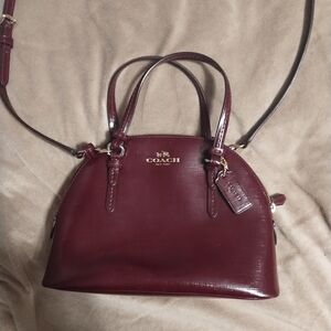 Coach Red Crossbody Bag with Timeless Elegance